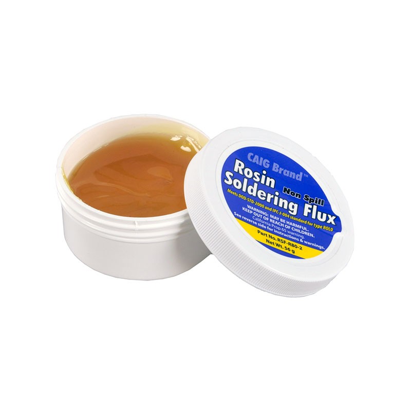 1 pcs : RSF-R80-2 - ROSIN SOLDERING FLUX, JAR