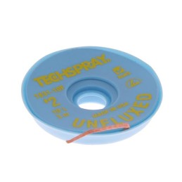 1 pcs : 1831-10F - DESOLDER BRAID UNFLUX 0.055' 10'