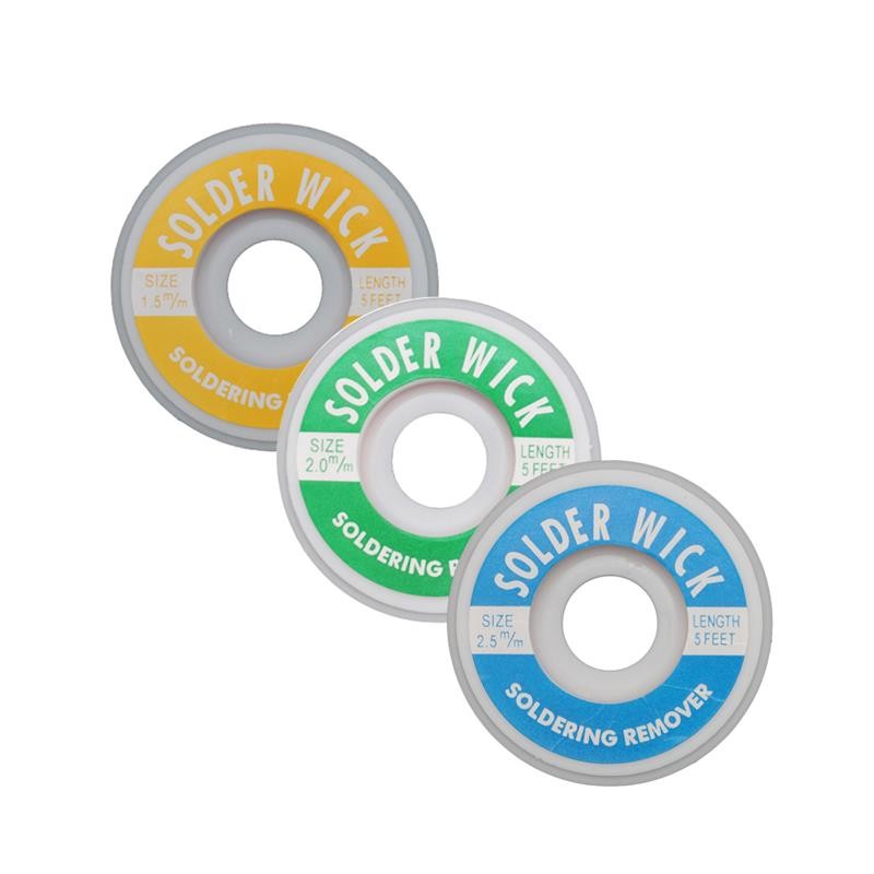 1 pcs : 17546 - DESOLDERING WICK 3 PACK CONSISTI