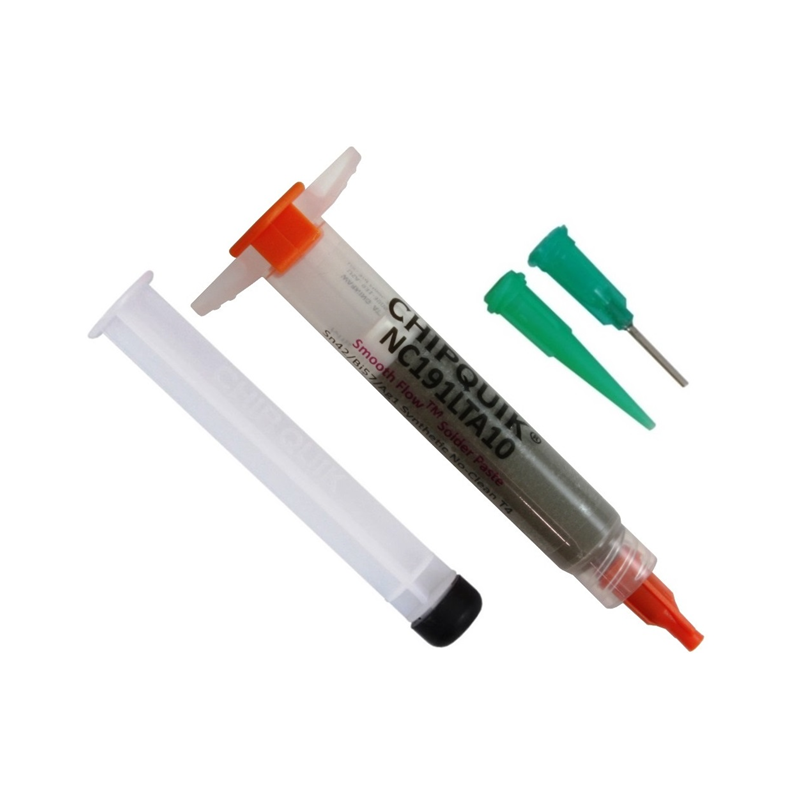 1 pcs : NC191LTA10 - SMOOTH FLOW LOW TEMP SOLDER PAST