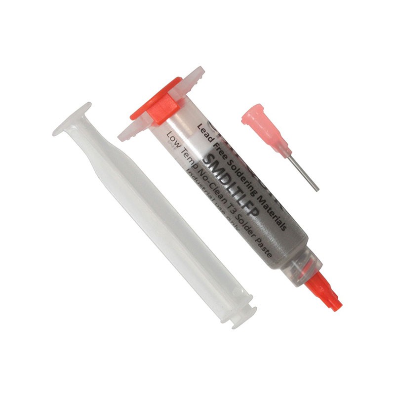 1 pcs : SMDLTLFP - SOLDER PASTE LOW TEMP 5CC W/TIP