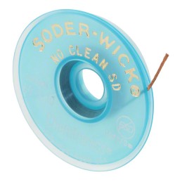 1 pcs : 60-1-10 - DESOLDER BRAID NO-CLN 0.03' 10'