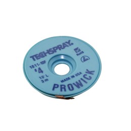 1 pcs : 1811-10F - DESOLDER BRAID ROSIN 0.098' 10'