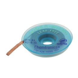1 pcs : 40-4-10 - DESOLDER BRAID ROSIN 0.11' 10'