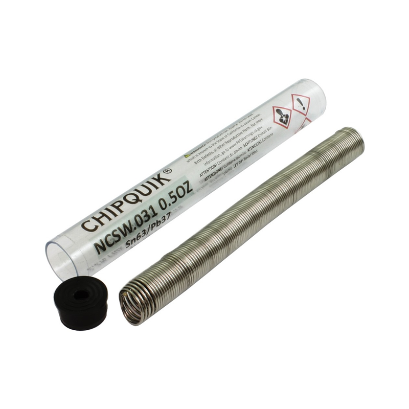 1 pcs : NCSW.031 0.5OZ - SOLDER WIRE MINI POCKET PACK 63/