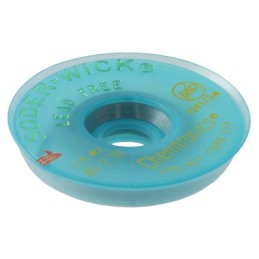 1 pcs : 40-2-10 - DESOLDER BRAID ROSIN 0.06' 10'