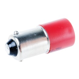 1 pcs - RS PRO Red Panel Mount Indicator, 130V ac, 25 x 10mm Mounting Hole Size