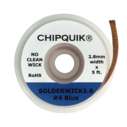 1 pcs : SOLDERWICK2.8 - 2.8MM SOLDER WICK NO CLEAN