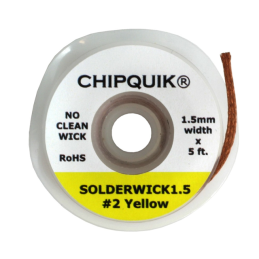 1 pcs : SOLDERWICK1.5 - 1.5MM SOLDER WICK NO CLEAN