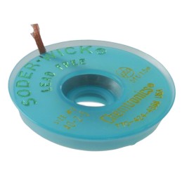 1 pcs : 40-2-5 - DESOLDER BRAID ROSIN 0.06' 5'