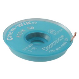 1 pcs : 2-5L - DESOLDER BRAID ROSIN 0.03' 5'