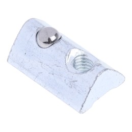 1 Bag of 10 - RS PRO M4 T-Slot Nut Connecting Component, Strut Profile 30 mm, Groove Size 6mm