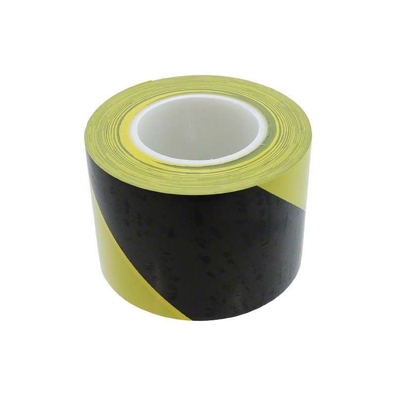 1 pcs : 766-2-20 - TAPE MARKING BLK/YELLOW 2'X20YDS