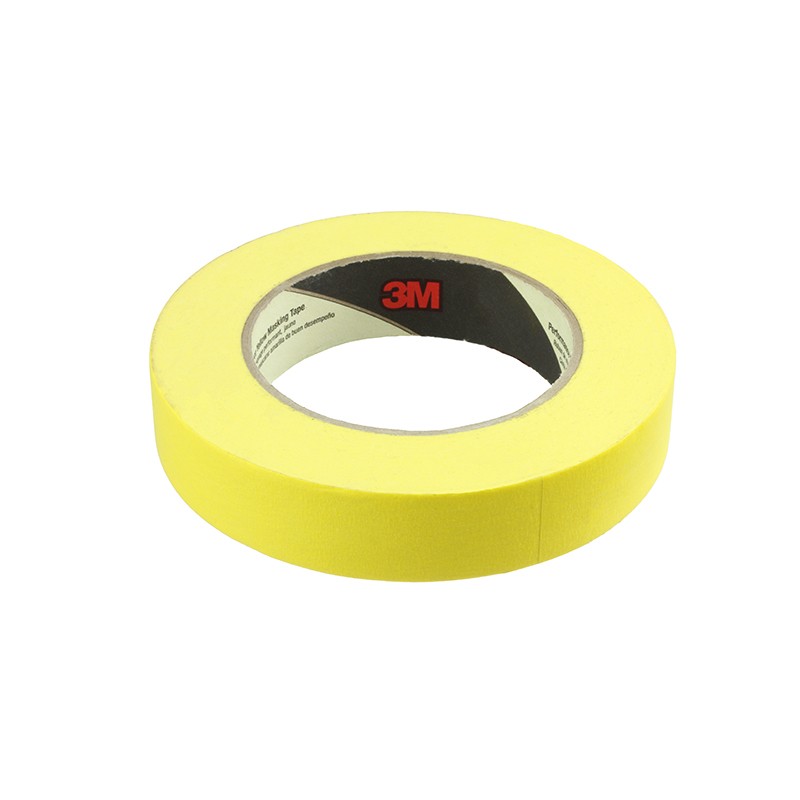 1 pcs : 301+-1-60 - TAPE MASKING YELLOW 1'X60YDS