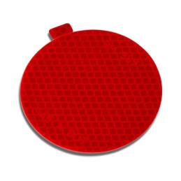 1 pcs : 989-72-3CIR(2) - TAPE MARKING RED 2' DIA 2PK