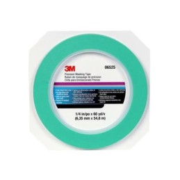 1 pcs : 6525 - TAPE MASKING GREEN 1/4'X60YDS