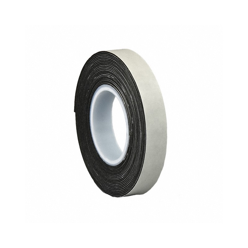 1 pcs : 4462B-0.5-5 - TAPE DBL SIDED BLK 1/2'X5YDS