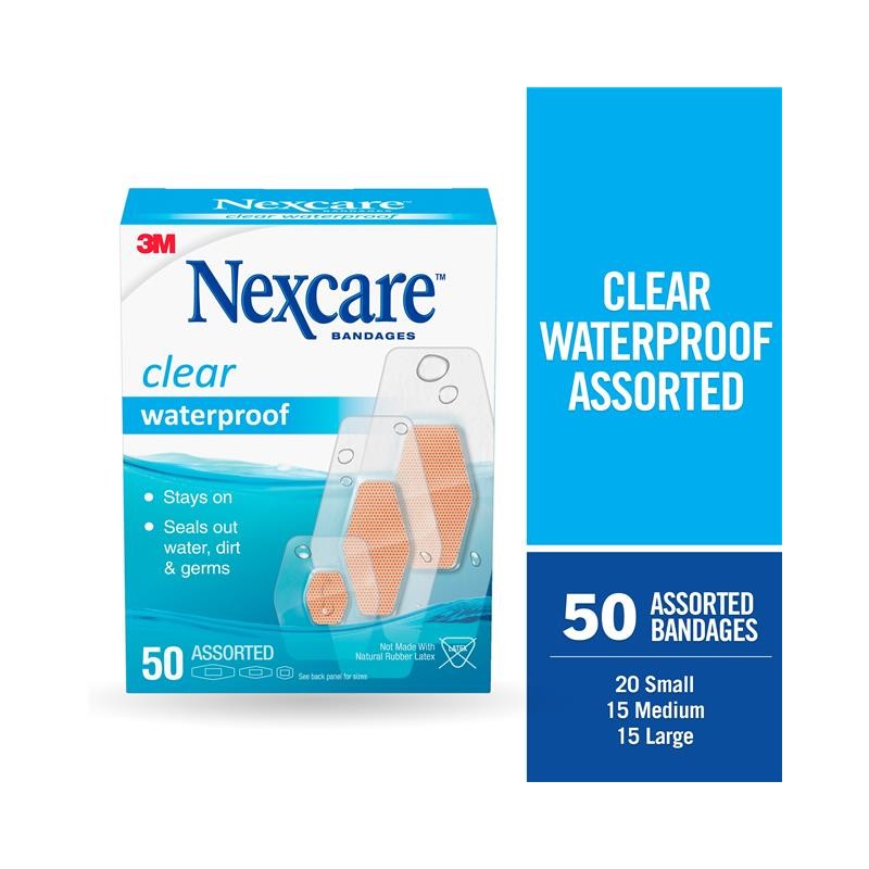 1 pcs : 432-50-3 - TAPE BANDAGE CLEAR WATERPROOF