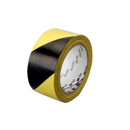 1 pcs : 766 - TAPE MARKING BLK/YELLOW 2'X36YDS