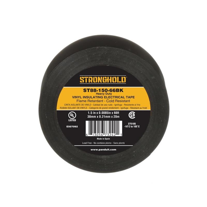 1 pcs : ST88-150-66BK - TAPE ELECTRICAL BLK 1 1/2'X22YDS