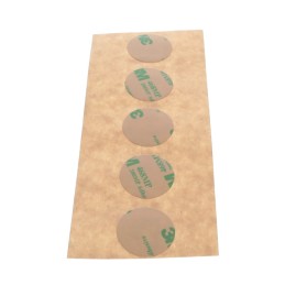 1 pcs : 468MPCIR-1(5) - TAPE ADHSV TRANS 1' DIA X 1' 5PK