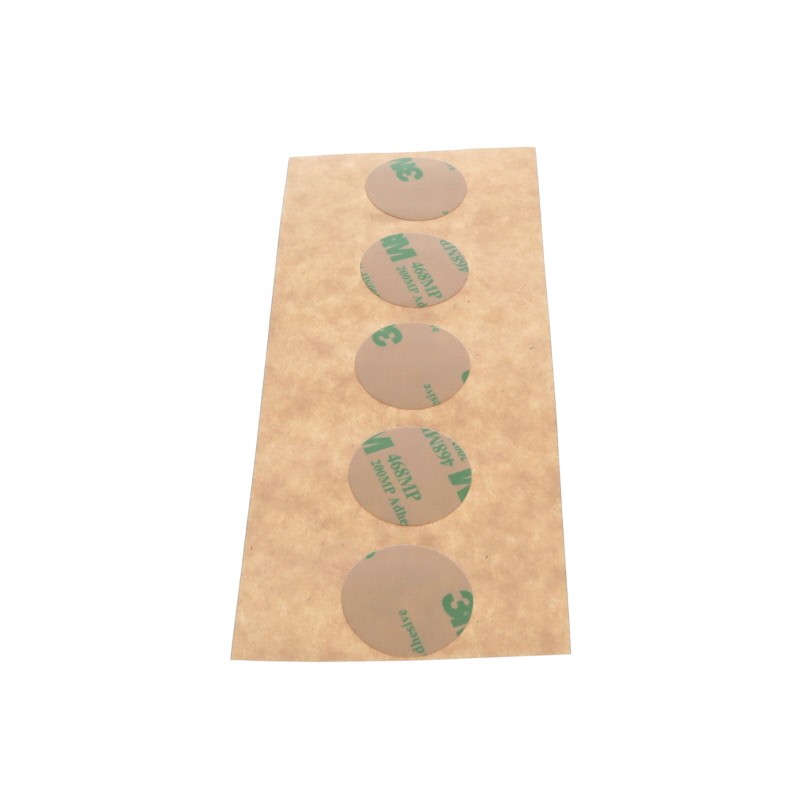 1 pcs : 468MPCIR-1(5) - TAPE ADHSV TRANS 1' DIA X 1' 5PK