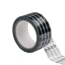 1 pcs : S5818 - CLEAR ANTI-STATIC TAPE WITH PRIN