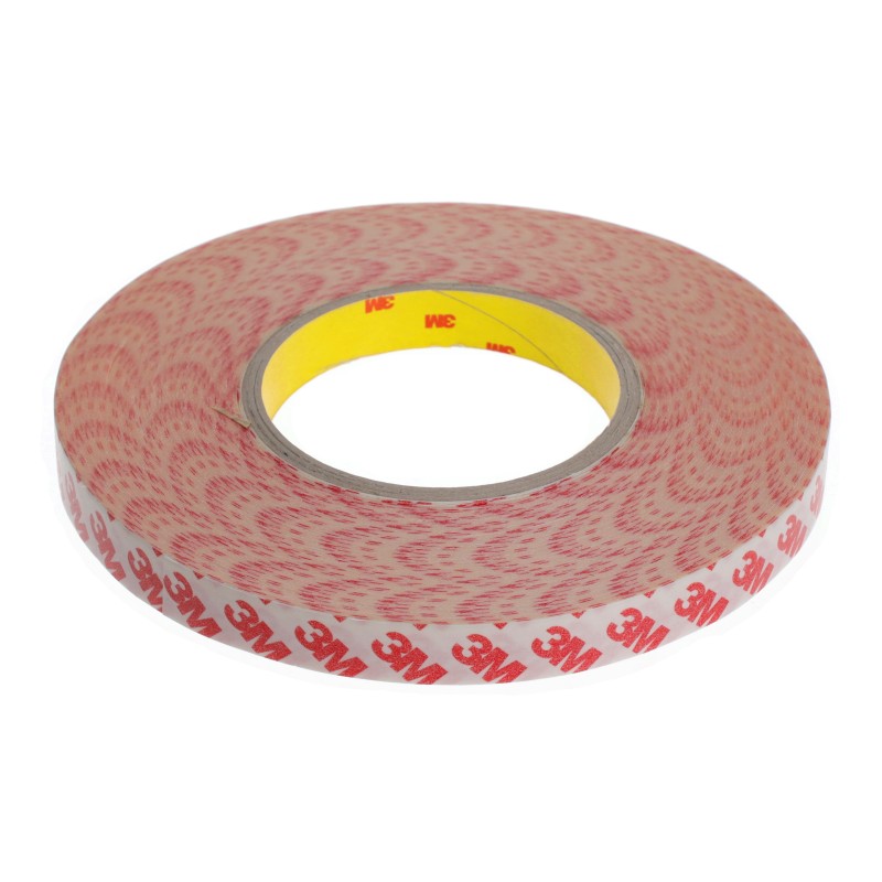 1 pcs : GPT-020-15MMX50M - TAPE DBL SIDED TRANS 0.59'X55YDS