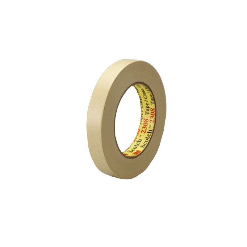 1 pcs : 2308-18MMX55M - TAPE MASKING NATURAL 0.71'X60YDS