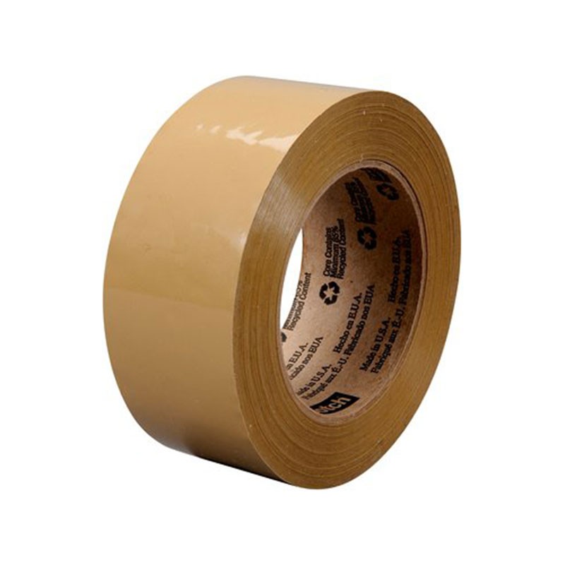 1 pcs : 375-TAN-48MMX50M - TAPE BOX SEAL TAN 1.89'X54.7YDS
