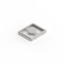 1 pcs - Wurth Elektronik Tin Plated Steel Shielding Cage Seamless Frame, 22 x 19.3 x 3.3mm