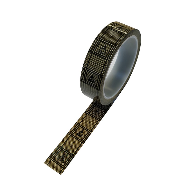 1 pcs : WCGT-1 - TAPE ANTISTATIC BRN/BLK 1'X36YDS