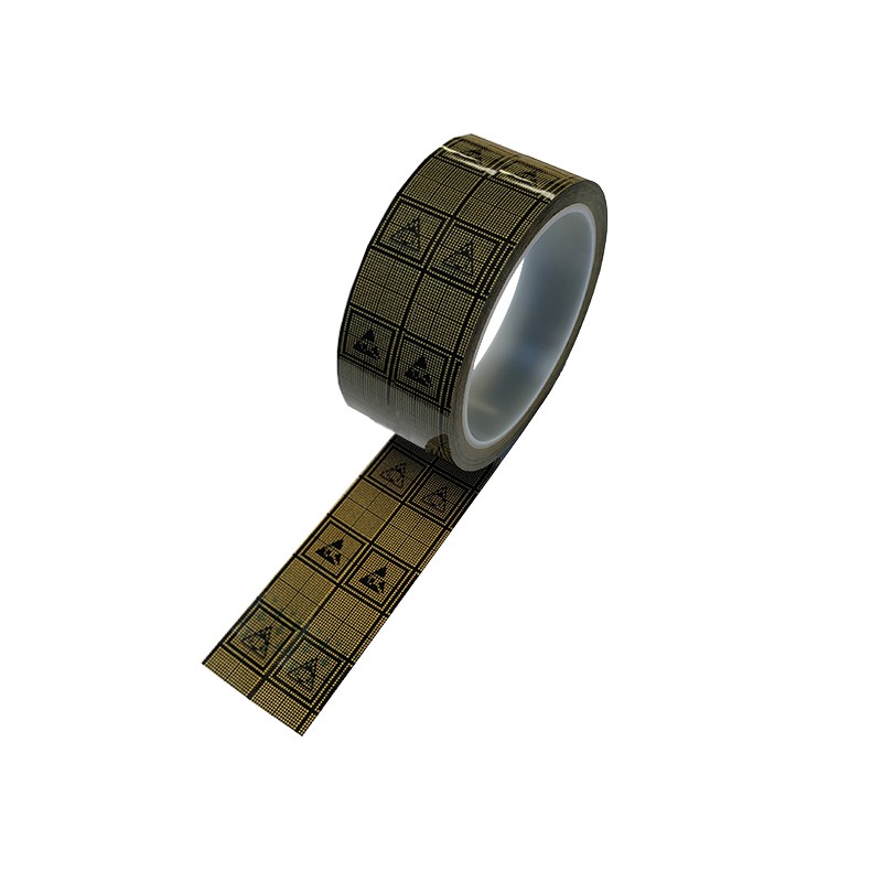 1 pcs : WCGT-2 - TAPE ANTISTATIC BRN/BLK 2'X36YDS