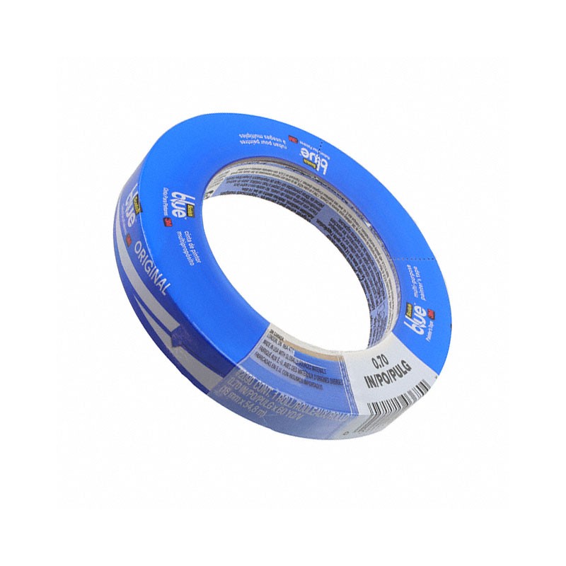1 pcs : 2090-18N - PAINTERS TAPE BLUE 0.7'X60YDS