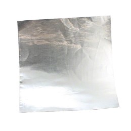 1 pcs : 438SQ-12(6) - TAPE ALUMINUM FOIL SILV 12'X12'