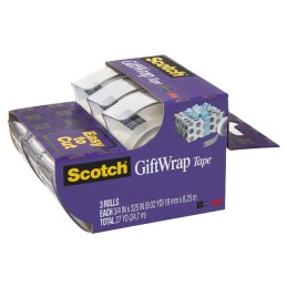 1 pcs : 311 - SCOTCH GIFTWRAP TAPE 311 3/4 IN