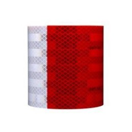 1 pcs : 983-326 ES 2'X24' - TAPE CONSPICUITY RED/WHT 2'X24'
