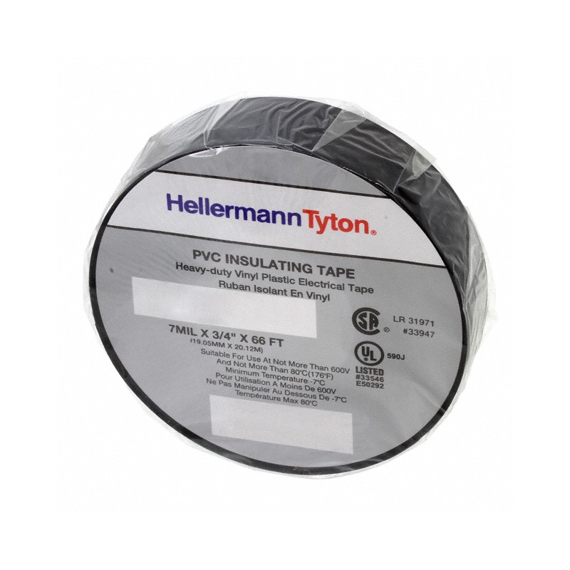 1 pcs : ET660 - TAPE ELECTRICAL BLACK 3/4'X22YDS