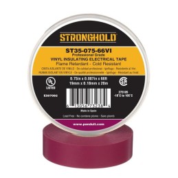 1 pcs : ST35-075-66VI - TAPE ELECT VIOLET 3/4'X22YDS