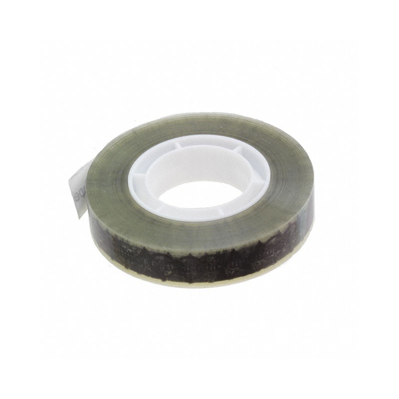 1 pcs : B1651P - TAPE ANTISTAT CLR/BLK 1/2'X36YDS