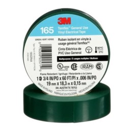 1 pcs : 165GR4A - TAPE CONF VINYL GRN 3/4'X20YDS