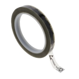 1 pcs : B1653P - TAPE ANTISTAT CLR/BLK 1/2'X72YDS