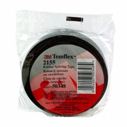 1 pcs : 2155-3/4X22FT - TAPE SPLICING BLACK 3/4'X7.3YDS