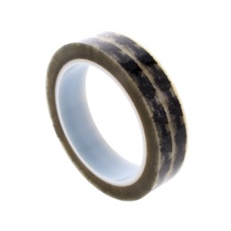1 pcs : B1613P - TAPE ANTISTATIC CLR/BLK 1'X72YDS
