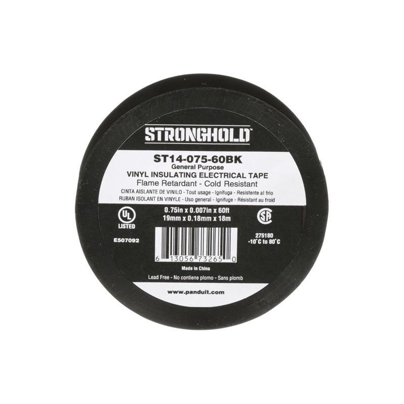 1 pcs : ST14-075-60BK - TAPE ELECTRICAL BLACK 3/4'X20YDS