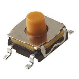 50 pcs - IP67 Button Tactile Switch, SPST 50 mA @ 32 V dc 2.6mm
