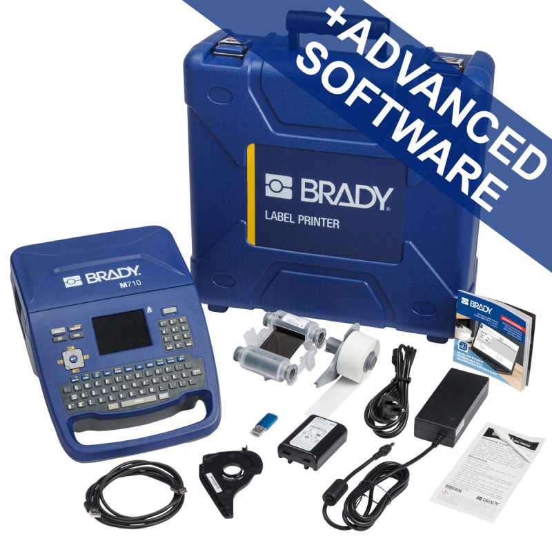 1 pcs - Brady M710 Handheld Label Printer, 50.8mm Max Label Width, UK