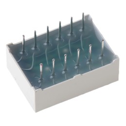 1 pcs - TA07-11GWA Kingbright Dot Matrix LED Display, CA 7 x 5 Dot Matrix Green 12 mcd 17.2mm