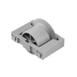 1 Bag of 10 - RS PRO Zinc Plated Steel Round Conveyor Roller 24mm Dia. x 33.3mm L, 150N Load Capacity