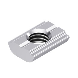 1 Bag of 10 - Bosch Rexroth M8 Sliding Block, Swivel-in Connecting Component, Strut Profile 30 mm, Groove Size 8mm